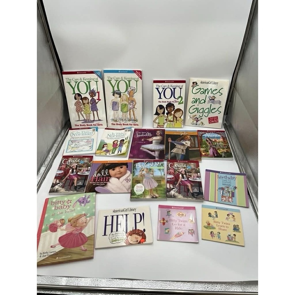 American Girl Book Lot 18 Care & Keeping YOU Bitty Baby Grace Juli